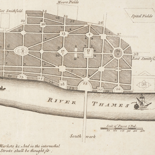 John Evelyn’s rebuilding plan