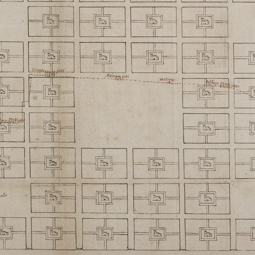 Richard Newcourt’s plan for rebuilding London