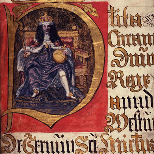 Portait of King Charles II