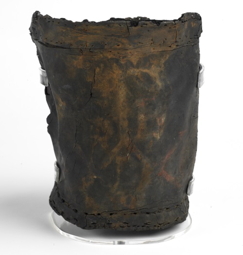 Leather bucket