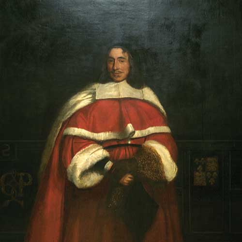 Painting: ‘Sir Hugh Wyndham, Judge of the Common Pleas’, 1670