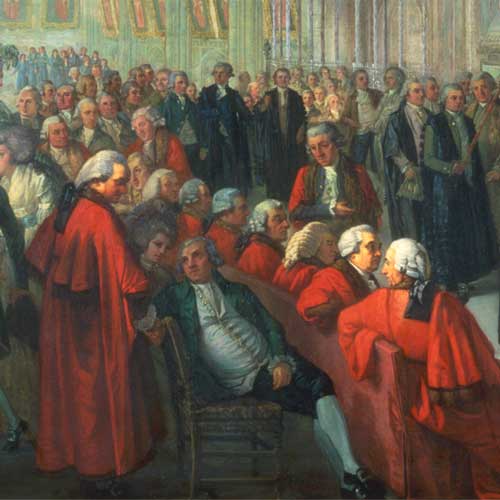 Painting: ‘The Ceremony of Administering the Mayoralty Oath to Nathaniel Newnham, November 8 1782’